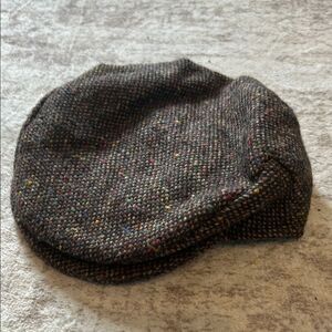Stylish Multicolor Kids Tweed Cap